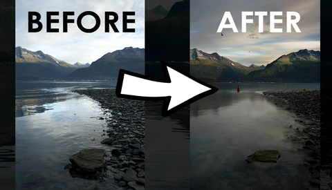How I Blended Multiple Landscape Photos in Alaska
