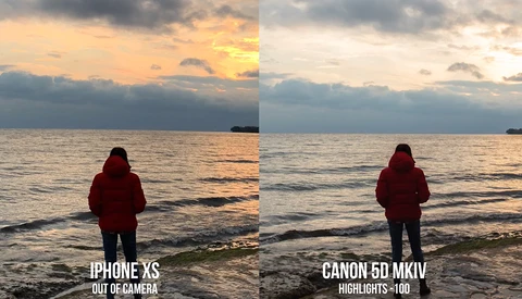 The Latest iPhones More Than Compete With the Dynamic Range of a Full Frame Camera