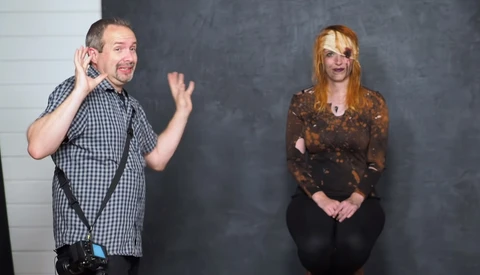 Create a Haunting Image in a Small Studio
