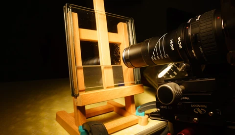 Using Macro Videography to Capture the Wet Plate Collodion Chemical Process