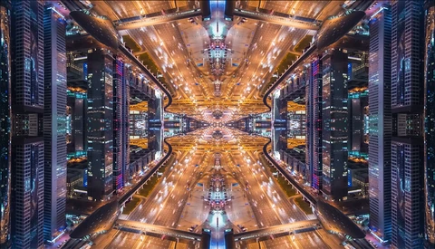 Kaleidoscopic Time-Lapse Video Looks Like Another World