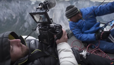 A Behind the Scenes Look at Filming a Movie 3,000 Feet Above the Ground