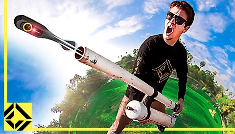The Awesome Footage From Shooting a 360-Degree Camera out of a Cannon
