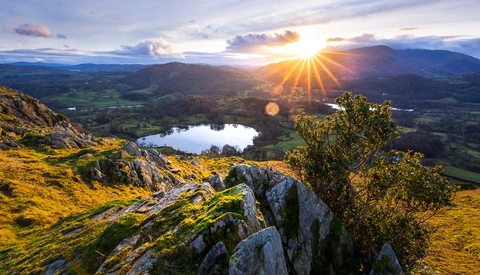 How to Post Process Sunbursts in Lightroom and Photoshop Non-Destructively