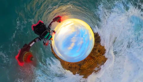 Surreal Insta 360 X Drone Video Captures the Portugal Coast and Alps Mountains