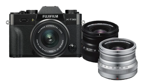 Fujifilm Announces the X-T30 Camera, 16mm f/2.8 Lens, and Firmware 4.1 for the X-T3