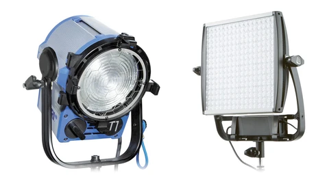 LED Lights Brightness Compared to a 1K Tungsten Light