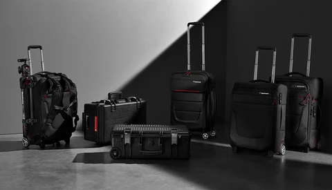 Manfrotto Releases Six New Carry-on Roller Bags for Camera Gear