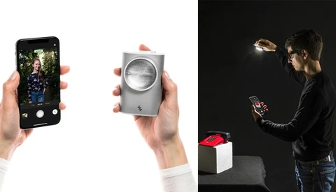 This Off-Camera Flash Allows Studio Quality Lighting for Smartphones