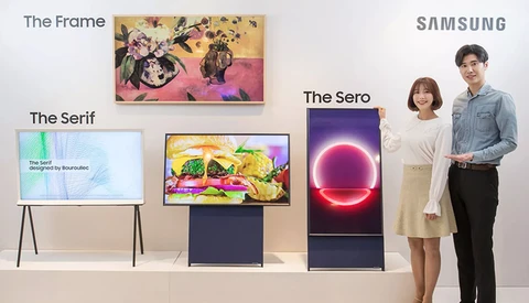 Samsung Catering to Millennials With New Vertical TV Designed to Optimize Viewing of Social Media Content
