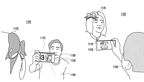 Samsung Patents 'Wraparound Display' for New Phone, Screens on Both Sides