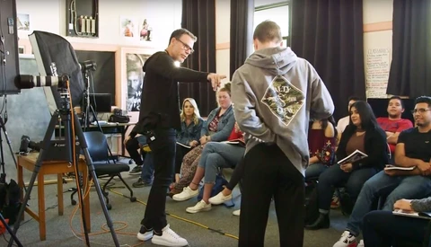 Peter Hurley Uses His Photography Skills to Give Back to the Local Community