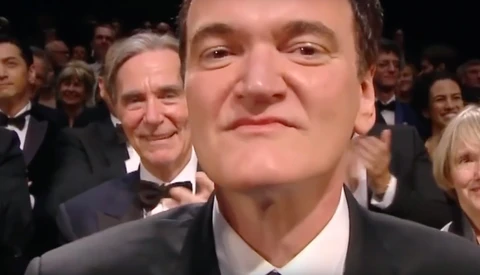 Quentin Tarantino's Standing Ovation Gets Weird
