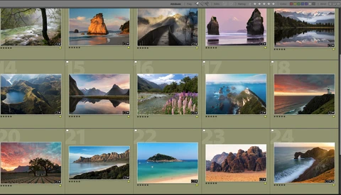 Portfolio Editing Using Lightroom