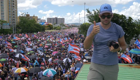 Photographing the Largest Protest in Puerto Rican History