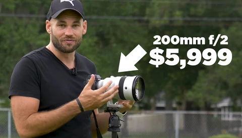 Shooting Portraits With a 200mm f/2 lens and High-Speed Sync