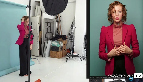 Using a Less Common Modifier for Single Light Portraits