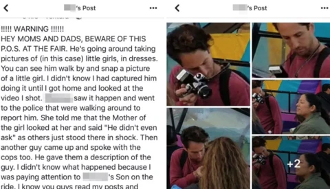 Photographer Finds Himself the Subject of a Social Media Witch Hunt After Taking Photos at a Fair, Accused of Pedophilia