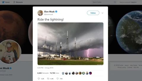 Elon Musk Uses Image Without Permission or Credit, Begins Blocking Anyone Who Challenges Him