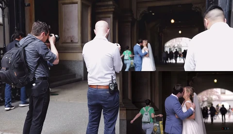 Check Out This Incredible Behind the Scenes Look at Filming a Wedding