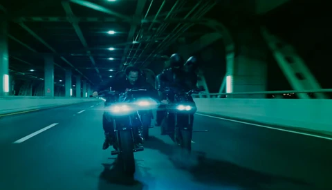 BTS of John Wick 3: Bike Fight Scene