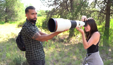 Shooting Portraits at an Insane 900mm