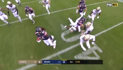Skycam Operators Get the Shot of a Lifetime on 102-Yard Kickoff Return