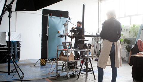 Behind the Scenes on a Food Photoshoot