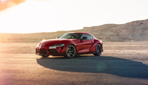 A Start to Finish Edit of This Beautiful Toyota Supra Image