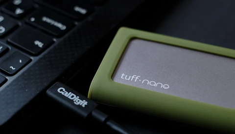 Fstoppers Reviews the Caldigit Tuff Nano Portable NVMe Drive