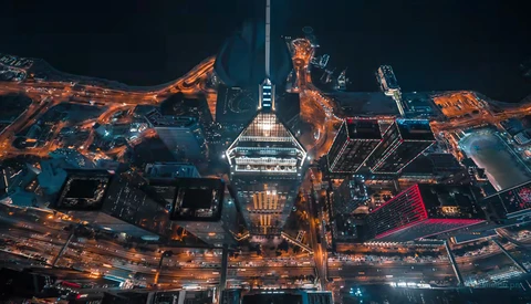 Mind-Blowing Dystopian Aerial Video of Hong Kong