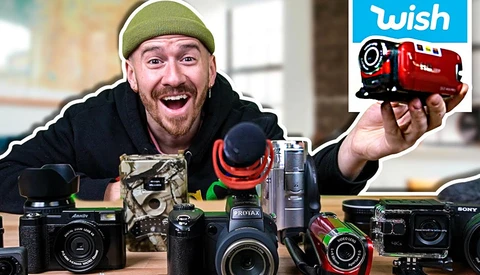 YouTuber Buys and Tests All the Cheap Cameras on Wish
