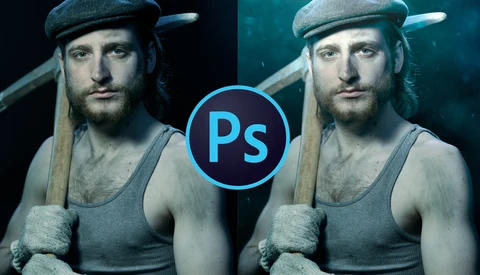 How to Make a Simple Studio Portrait Into a Work of Art by Adding Texture