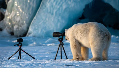 What Do You Do If a Polar Bear Asks to Borrow Your Camera? Shoot an Award-Winning Image