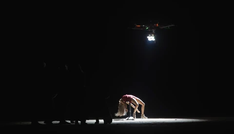 Using a Drone to Stage an Amazing UFO Photoshoot