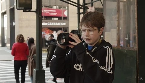 An Eighth Grader Takes on a Professional Photographer