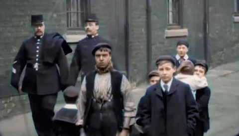 Footage From Victorian England Enhanced to 4K and 60 fps