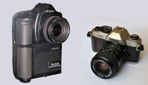 How 1995 Saw the Birth of the DSLR but Manufacturers Kept on Making Film Cameras
