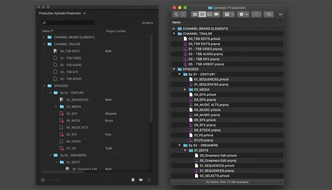 Adobe Announces Entirely New 'Productions' Architecture for Collaborating in Premiere Pro