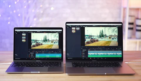 Video Editing Comparison of 13” and 16” Macbook Pro