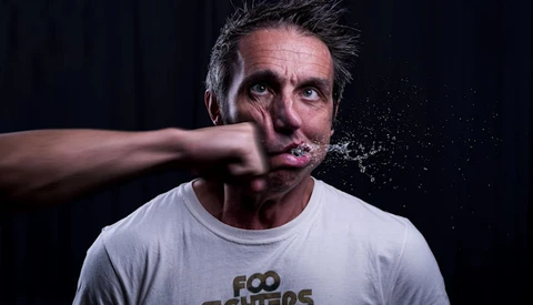 How to Shoot a Punch Portrait Without Making Physical Contact