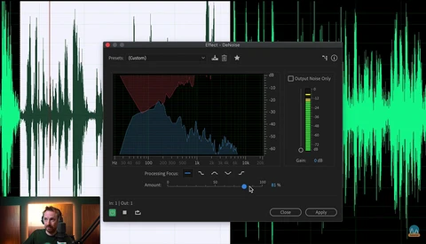 How to Remove Noise From Video Audio