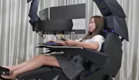 This $3,300 Scorpion Themed Chair Is the Ultimate Experience for Editing Photos