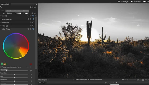 Photo Studio Ultimate 2021's Color Wheel Tool Will Change the Way You Edit Color