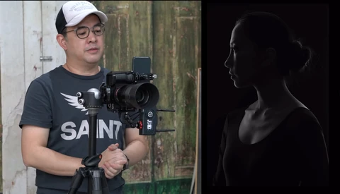 How to Light Dramatic Black and White Portraits With Just One Speedlight