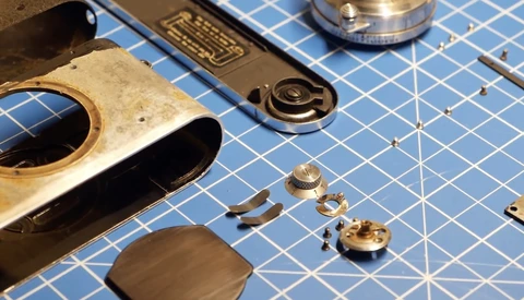 The Process of Restoring a Leica Film Camera