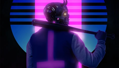 How I Created This Neon Synthwave Design in Photoshop