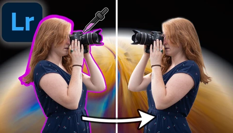 How to Remove Color Fringing Manually in Lightroom