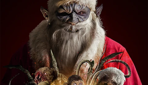 How This Artist Created an Evil Santa Image in Photoshop