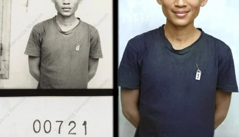 Photo Retoucher Criticized for Adding Smiles To Cambodian Citizens Murdered by the Khmer Rouge
